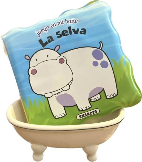 0014817 juego en bano la selva